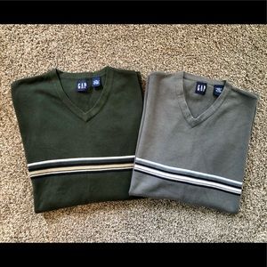 2 GAP Sweater Shirts